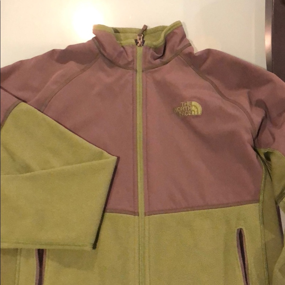 North Face fleece jacket.